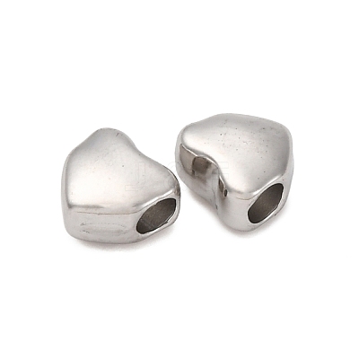 304 Stainless Steel Beads STAS-C128-04A-P-1