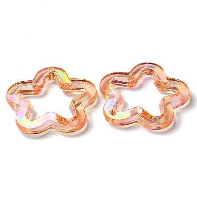 Transparent Acrylic Pendants MACR-Q160-04C-1