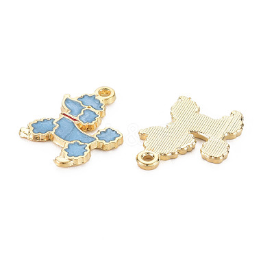 Alloy Enamel Pendants X-ENAM-N055-013B-NR-1