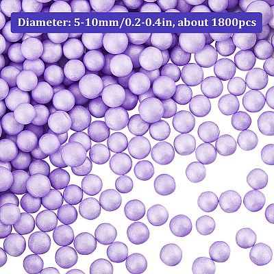 Small Craft Foam Balls DIY-SP0002-33B-1