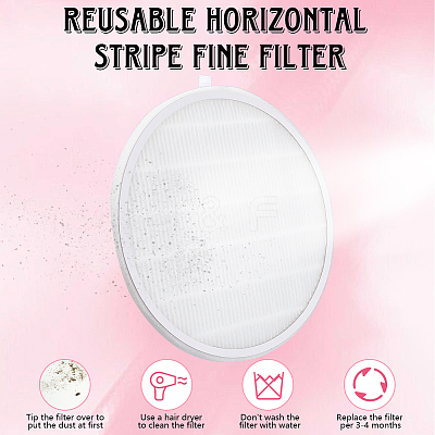Non-Woven Fabrics Reusable Dust Filter MRMJ-WH20012-01-1