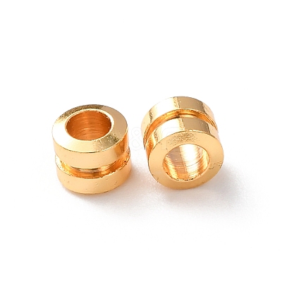 Brass Beads KK-C157-64G-1