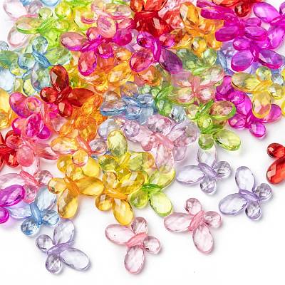 Transparent Acrylic Beads X-TACR-R13-M-1