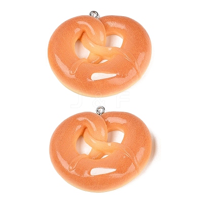 Opaque Resin Imitation Food Pendants RESI-Q232-08E-1