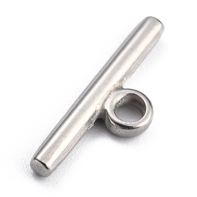 Non-Tarnish 304 Stainless Steel Toggle Clasps STAS-H140-14P-1