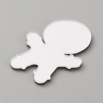 Christmas Acrylic Cabochons SACR-WH0011-05E-1