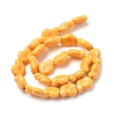 Ocean Series Glazed Porcelain Beads PORC-R002-03-01-1