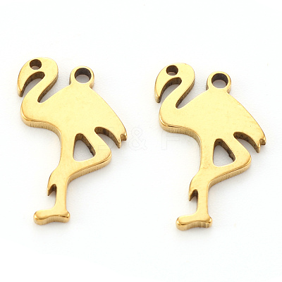 PVD Vacuum Plating 304 Stainless Steel Pendants STAS-N092-36G-1