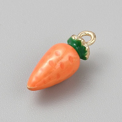 Alloy Enamel Pendants FIND-CJC0024-48A-1