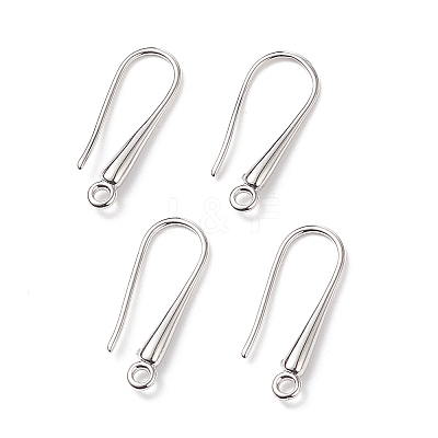 Eco-Friendly Brass Earring Hooks X-KK-M157-03P-NR-1