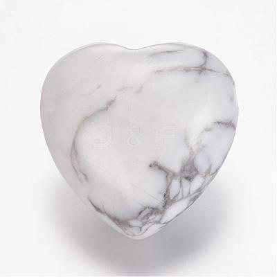 Natural Howlite Beads G-E338-11J-1