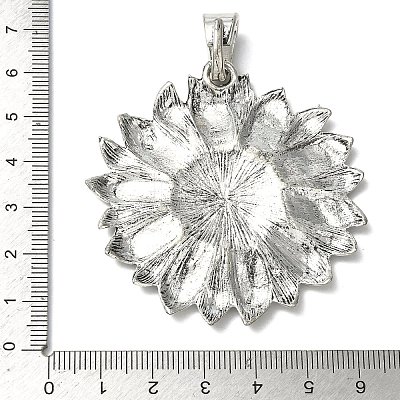Tibetan Style Alloy Big Pendants FIND-D037-02AS-02-1