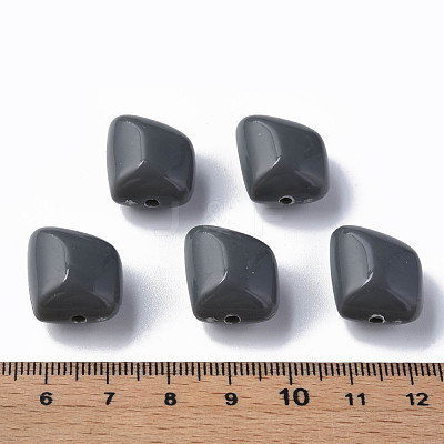 Opaque Acrylic Beads MACR-S373-15A-A03-1
