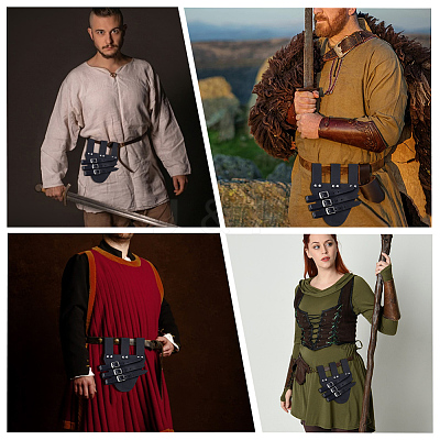 Imitation Leather Medieval Swords Holster for Men FIND-WH20026-042C-1