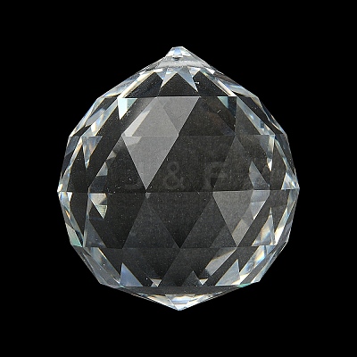 Transparent K9 Glass Pendants GLAA-YW0001-101-1