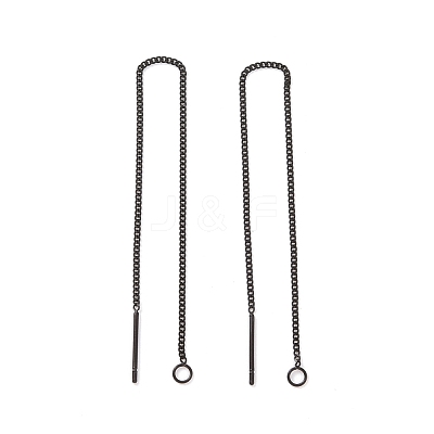 304 Stainless Steel Stud Earring Finding STAS-E161-07EB-1