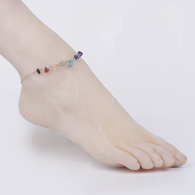 Chakra Jewelry AJEW-AN00218-1