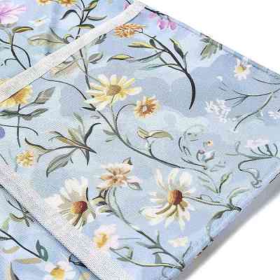 (Defective Closeout Sale: Centerline Asymmetry)Polyester Multilayer Book Cover AJEW-XCP0002-78E-1