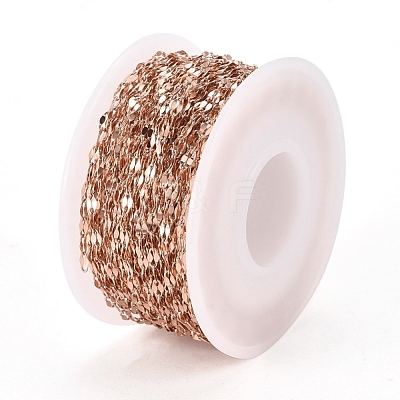 Ion Plating(IP) 304 Stainless Steel Dapped Chains CHS-D028-01RG-1