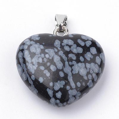 Natural Gemstone Pendants G-S219-18-1