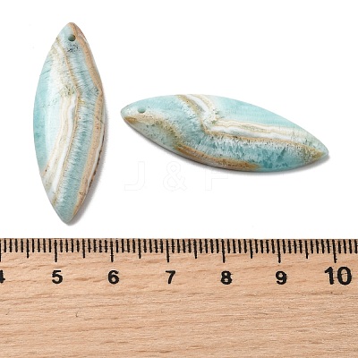 Natural Hemimorphite Pendants G-A282-02C-1