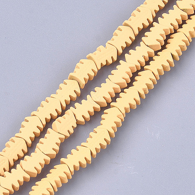 Spray Painted Non-magnetic Synthetic Hematite Beads Strands G-T116-13-07-1