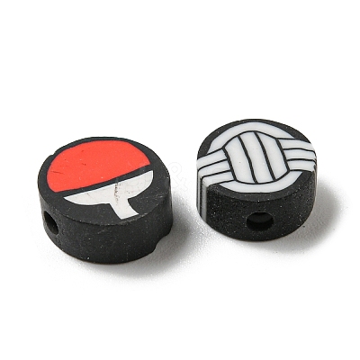 Handmade Polymer Clay Beads CLAY-E005-09-1