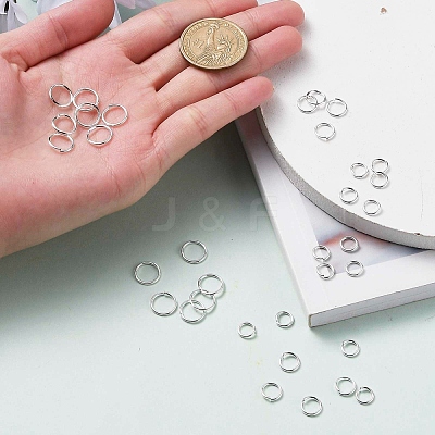 1 Box Brass Open Jump Rings KK-X0059-S-B-1