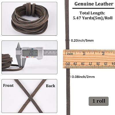 5M Flat Cowhide Leather Cords WL-GF0001-27C-02-1