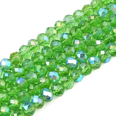 Electroplate Glass Beads Strands EGLA-A044-T3mm-L11-1