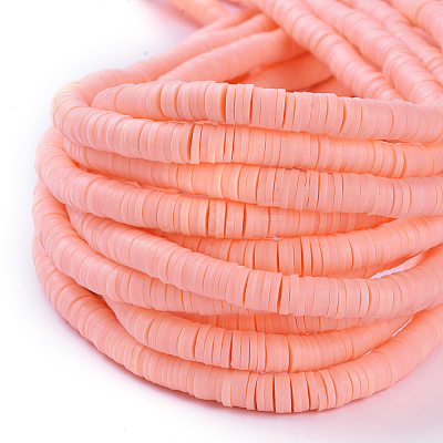 Handmade Polymer Clay Beads CLAY-R067-8.0mm-B18-1