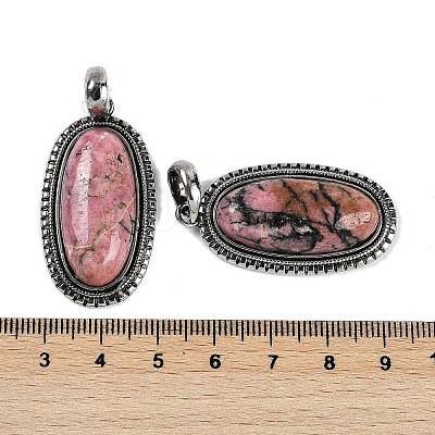 Natural Rhodonite Pendants G-I370-07AS-03-1