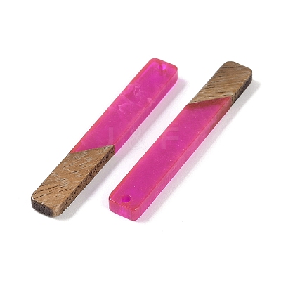 Resin & Wood Big Pendants WOOD-F015-02F-1