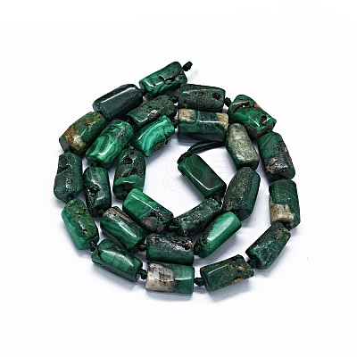 Natural Malachite Beads Strands G-O170-112-1