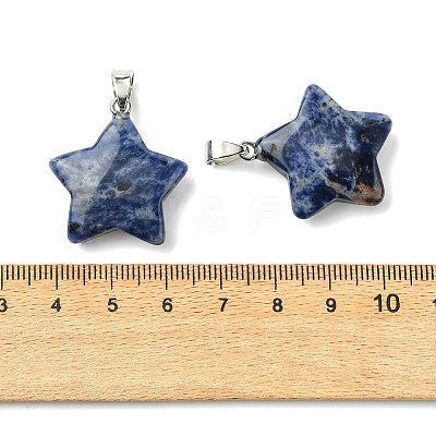 Natural Sodalite Pendants GG-K002-10D-1