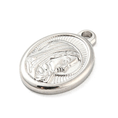 Non-Tarnish 304 Stainless Steel Pendants STAS-C082-03P-1