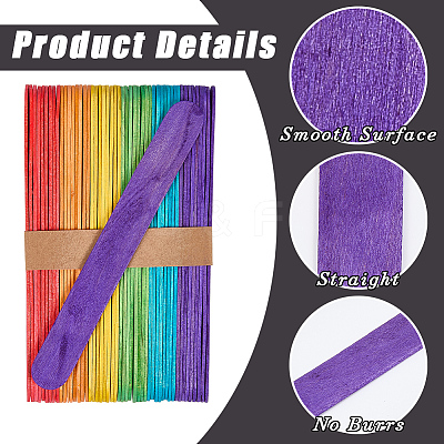 2 Sets Wood Craft Sticks DIY-CP0012-29-1