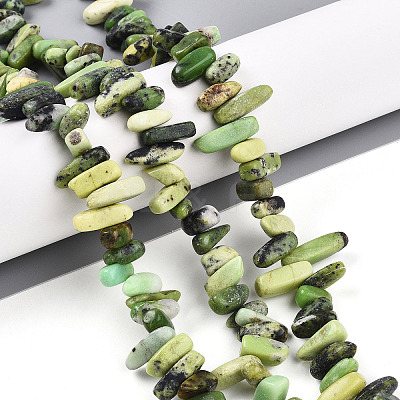 Natural Serpentine Beads Strands G-T140-62-1