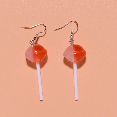 Resin Dangle Earrings FS-WGCA9A3-03-1