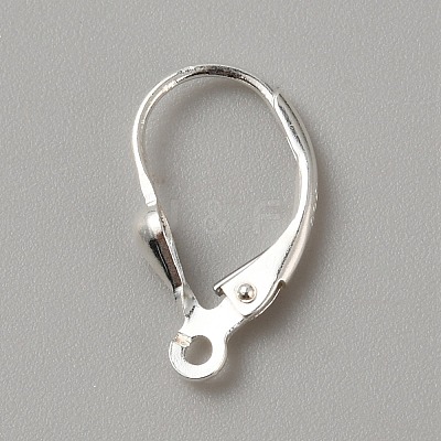S925 Sterling Silver Leverback Earring Findings FIND-WH0420-62A-S-1