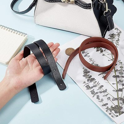 4Sets 2 Colors PU Leather Bag Handles FIND-FH0004-14B-1