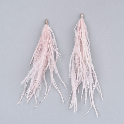 Ostrich Feather Tassel Big Pendant Decorations FIND-S302-08B-1