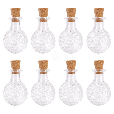 10Pcs Glass Bottles AJEW-TA0002-74-1