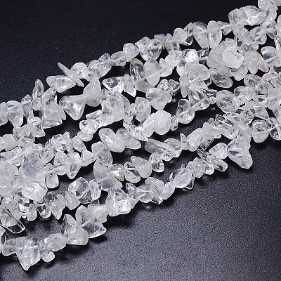 Natural Quartz Crystal Beads Strands G-O049-C-61-1