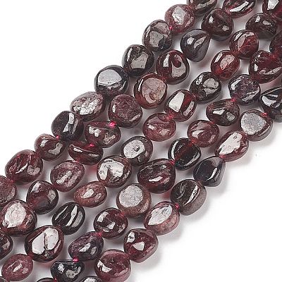 Natural Garnet Beads Strands G-L478-52-1