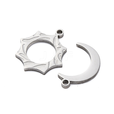 304 Stainless Steel Pendants STAS-H235-03B-P-1