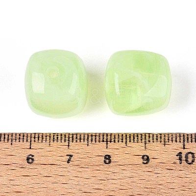 Opaque Acrylic Beads OACR-ZX006-33H-1