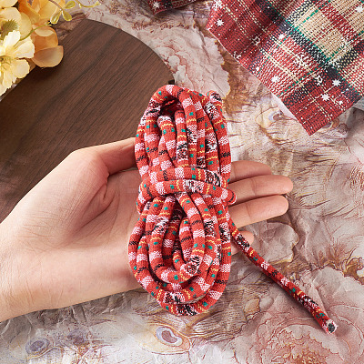5M Ethnic Style Nylon Braided Round Cords OCOR-TA0003-21A-1