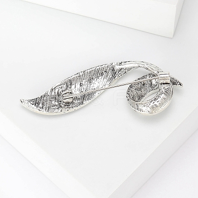Flower Rhinestone Pins PW-WG73125-01-1