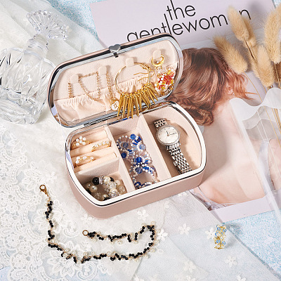 PU Leather Jewelry Storage Box LBOX-TAC0001-01C-1